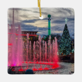 Ornamento De Cerâmica A Ilha do Natal na Forja Pombo