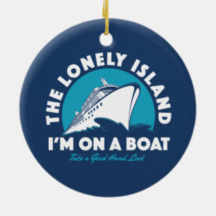 Ornamento De Cerâmica A ilha só - tome um olhar