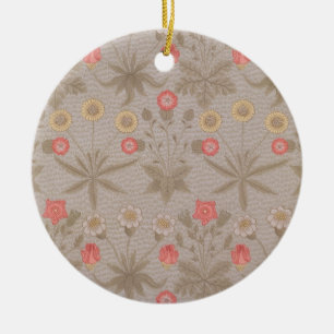 Ornamento De Cerâmica A "margarida", o primeiro papel de parede projetou