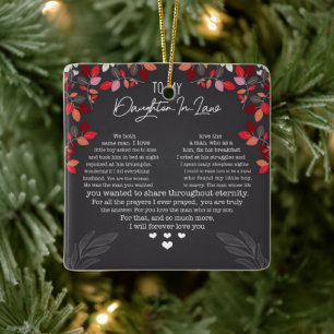 Ornamento De Cerâmica À minha filha na Ordem da Lei