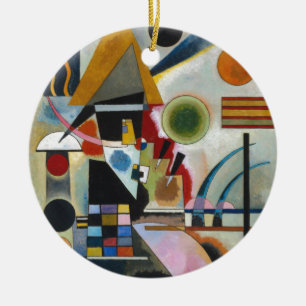 Ornamento De Cerâmica A pintura Abstrato de Kandinsky