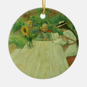 Ornamento De Cerâmica A primeira Lição, 1903