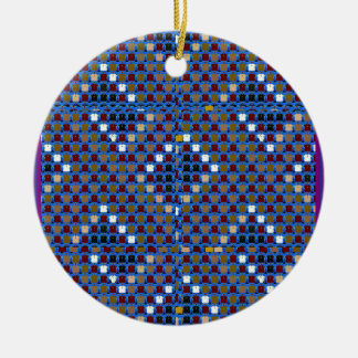 Ornamento De Cerâmica A reunião do teste padrão da textura de NOVINO