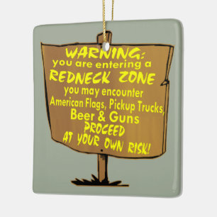 Ornamento De Cerâmica A zona de advertência do campónio continua a seu