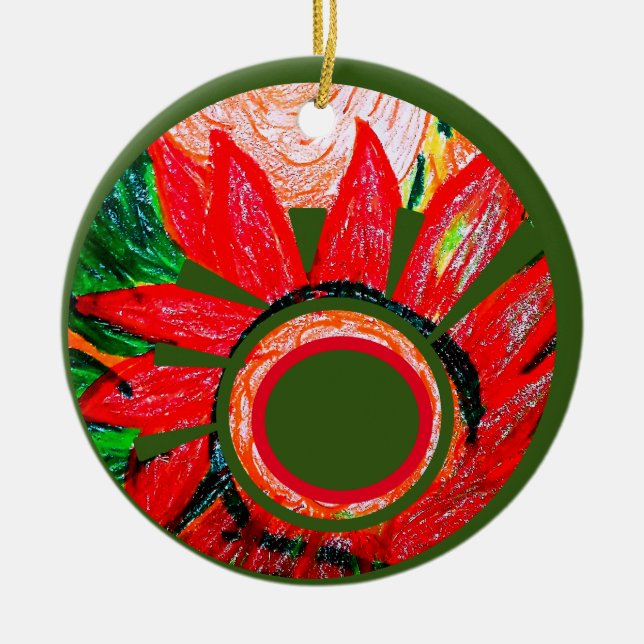 Ornamento De Cerâmica Aaron (Frente)