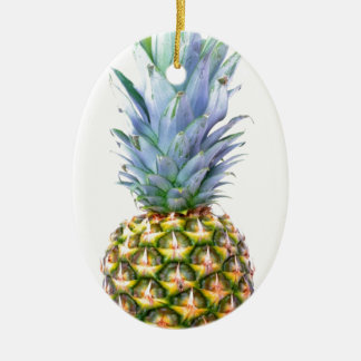 Ornamento De Cerâmica Abacaxi Fruta Praia Sobremesa Colorido Tropical