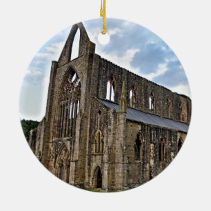 Ornamento De Cerâmica Abadia de Tintern, monastério Cistercian, Wales