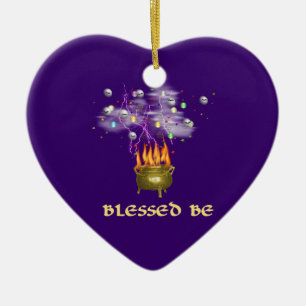 Ornamento De Cerâmica Abençoado seja