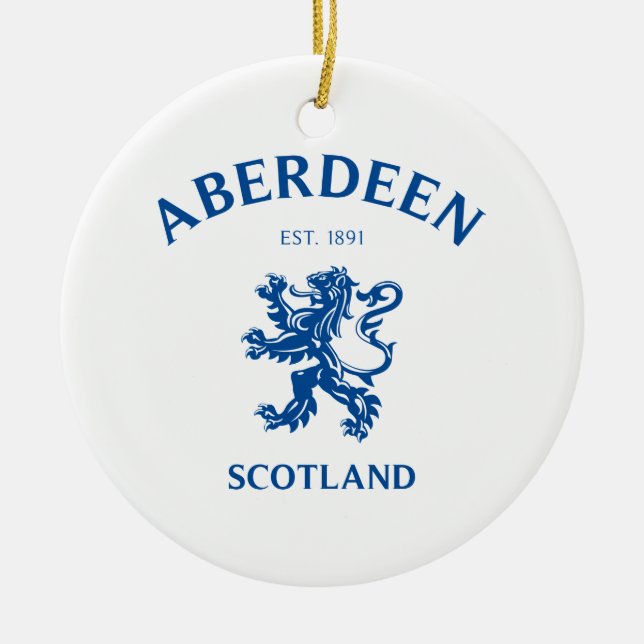 ORNAMENTO DE CERÂMICA ABERDEEN (Frente)