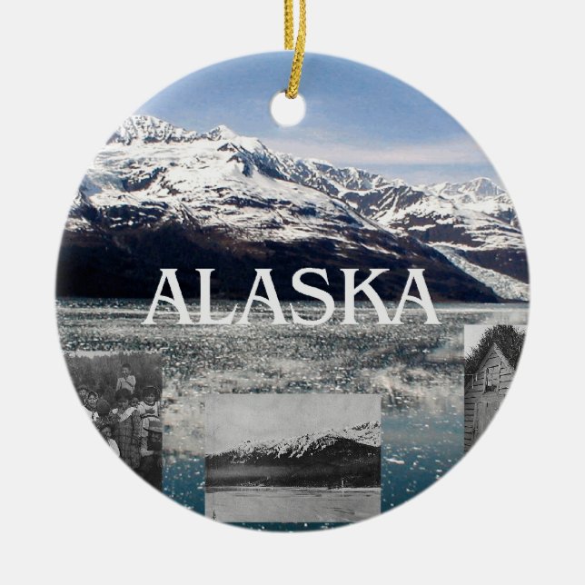 Ornamento De Cerâmica ABH Alaska (Frente)