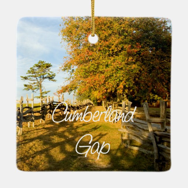 Ornamento De Cerâmica ABH Cumberland Gap (Verso)