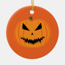 abóbora de Halloween Jack O'lantern rosto preto la