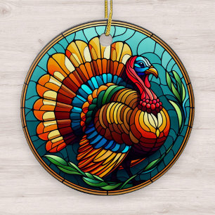 Ornamento De Cerâmica Ação de Graças Vidro Contido Turquia