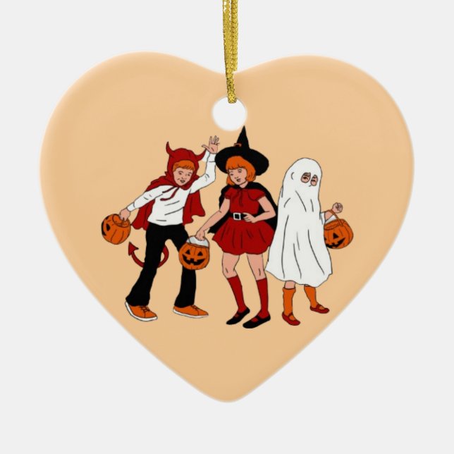 Ornamento De Cerâmica Acentos de Feriado (Frente)