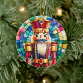 Ornamento De Cerâmica Acrilico Personalizado de Natal do Quebra-Nozes
