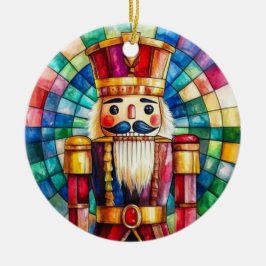 Ornamento De Cerâmica Acrilico Personalizado de Natal do Quebra-Nozes