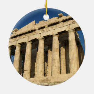 Ornamento De Cerâmica Acrópole do Parténon em Atenas