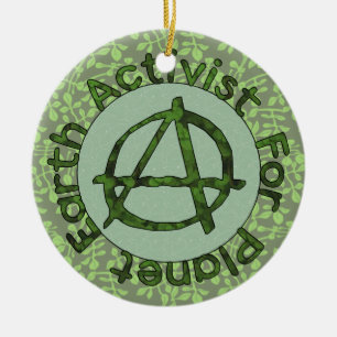 Ornamento De Cerâmica Activista da terra