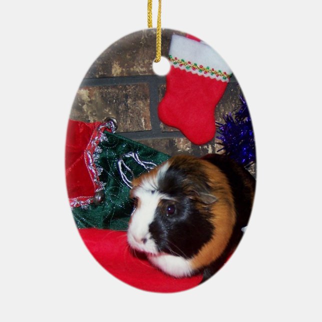 Ornamento De Cerâmica Açúcar Natal (Verso)