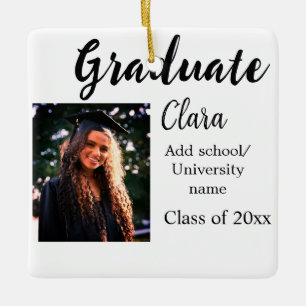 Ornamento De Cerâmica Adição de gradação classe de nome de 20xx felgrats