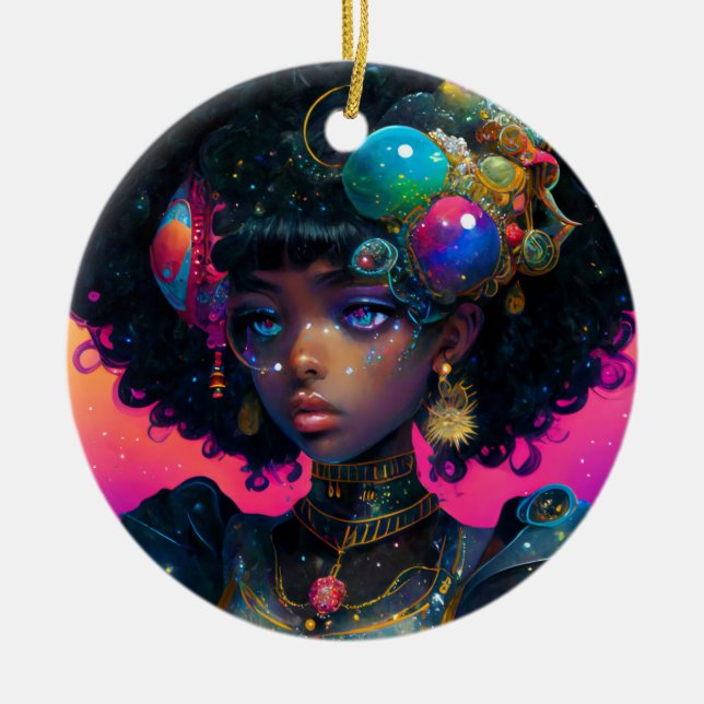 Ornamento De Cerâmica Adorned Knight (Frente)