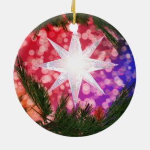 Ornamento De Cerâmica Adorno de Natal Tudo é Brilhante