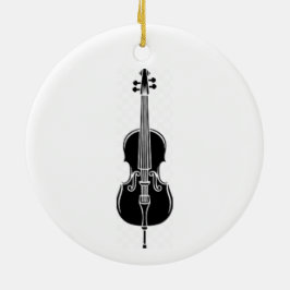 Ornamento De Cerâmica Adorno de Violoncelo CYOverture