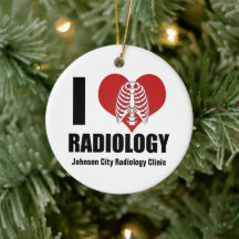 Adoro o Natal do Radiologista Personalizado