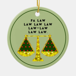 Ornamento De Cerâmica Advogado Coletor