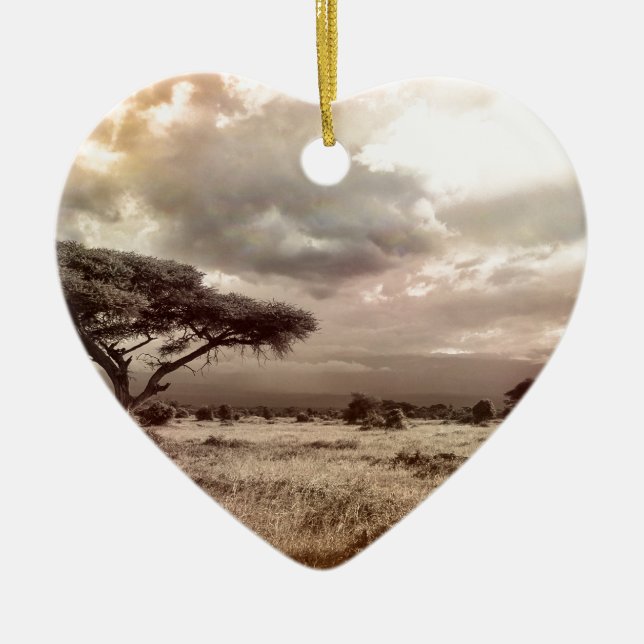 Ornamento De Cerâmica áfrica-944-terra-natureza-selvagem (Frente)