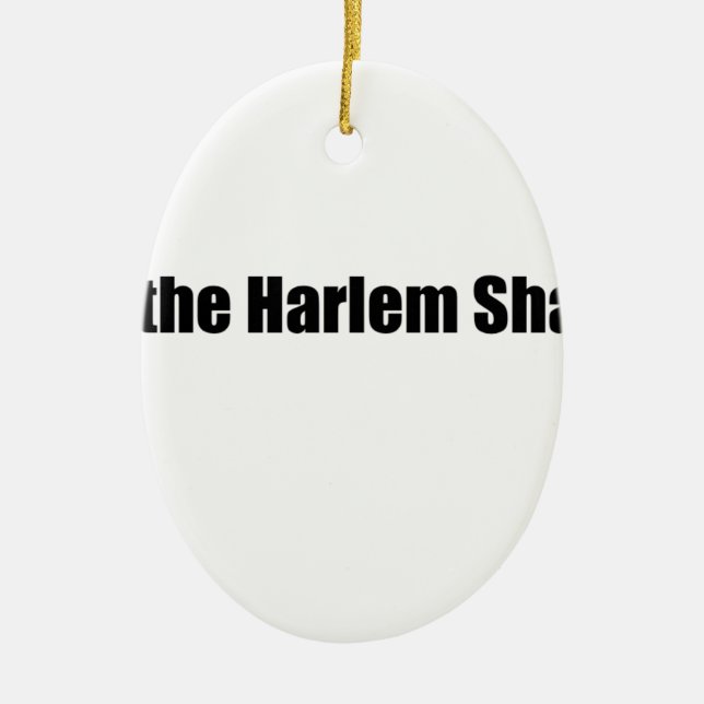 Ornamento De Cerâmica Agitação de Harlem! (Frente)
