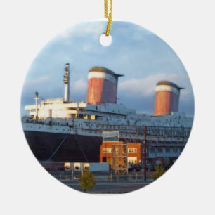 Ornamento De Cerâmica Agora & então