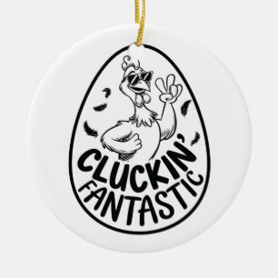 Ornamento De Cerâmica Agrupamento de Design Humoroso Fantástico De Galin