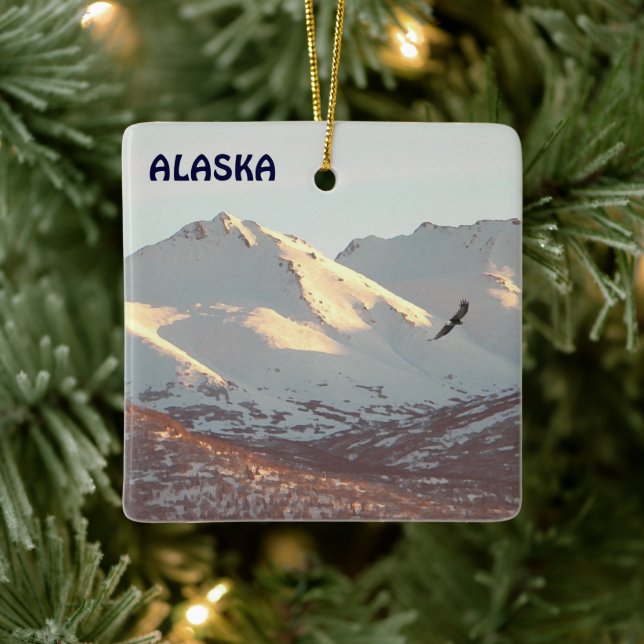 Ornamento De Cerâmica águia-de-inverno (Árvore)