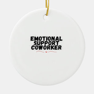 Ornamento De Cerâmica Ajuda emocional Colega de trabalho relaxa e sofist