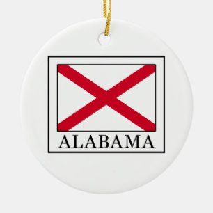 Ornamento De Cerâmica Alabama