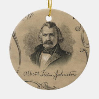 Ornamento De Cerâmica Albert Sidney Johnston