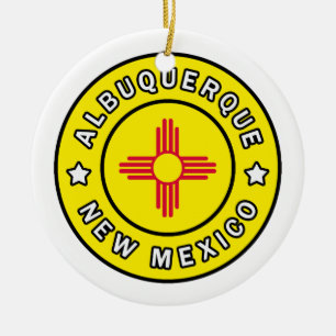 Ornamento De Cerâmica Albuquerque Novo México
