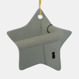 Ornamento De Cerâmica alça da porta