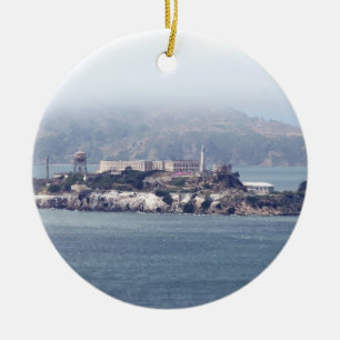 Ornamento De Cerâmica Alcatraz