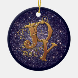 Ornamento De Cerâmica Alegria Decoração de Natal Cristã