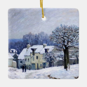 Ornamento De Cerâmica Alfred Sisley - Coloque Chenil em Marly, Efeito da