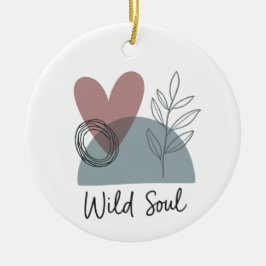 Ornamento De Cerâmica Alma Selvagem