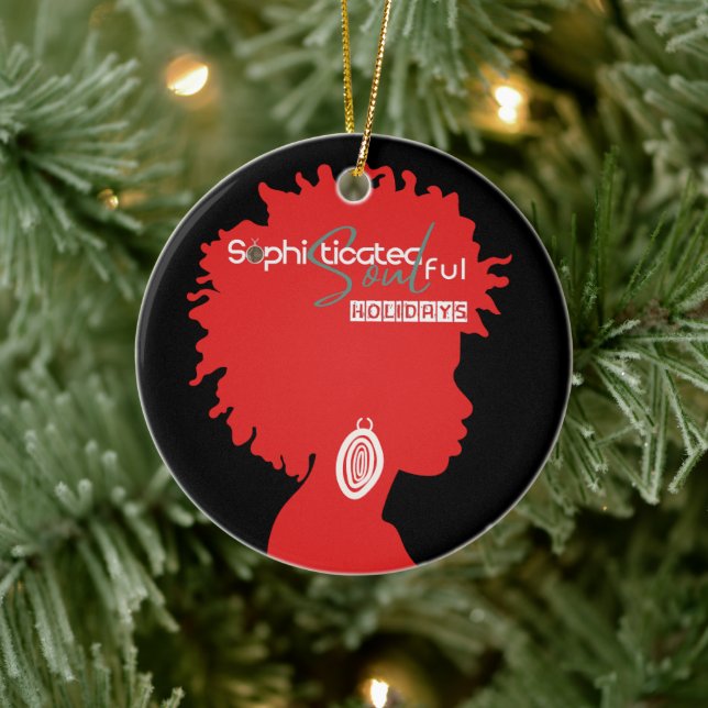 Ornamento De Cerâmica Alma Sofisticada    (Árvore)