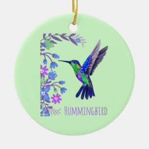 Ornamento De Cerâmica Almofadas de aves Design de beija-flores