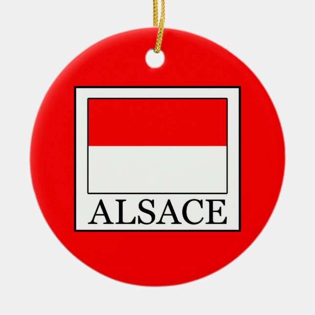 Ornamento De Cerâmica Alsácia (Frente)