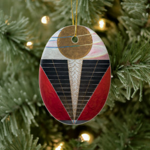 Ornamento De Cerâmica Altarpeça 2   Hilma af Klint  