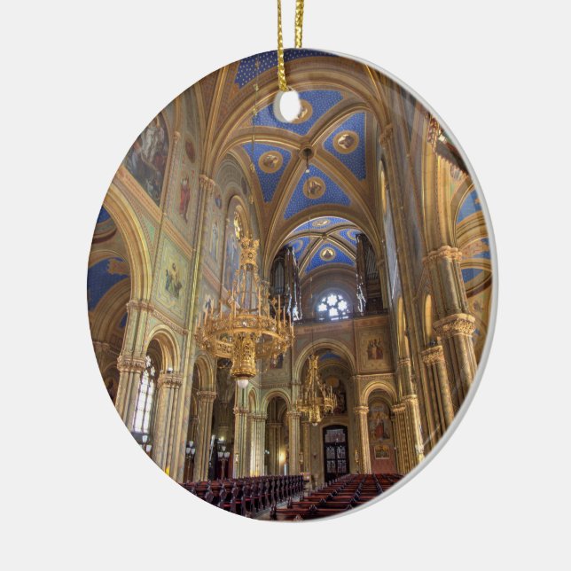 Ornamento De Cerâmica Altlerchenfelder Kirche Wien Österreich (Esquerda)