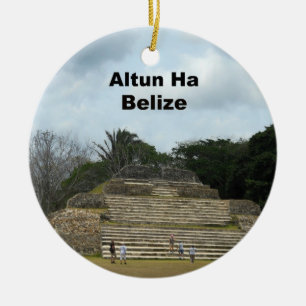 Ornamento De Cerâmica Altun Ha, Belize
