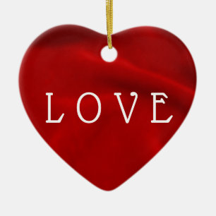 Ornamento De Cerâmica Amar Coleção de Presentes